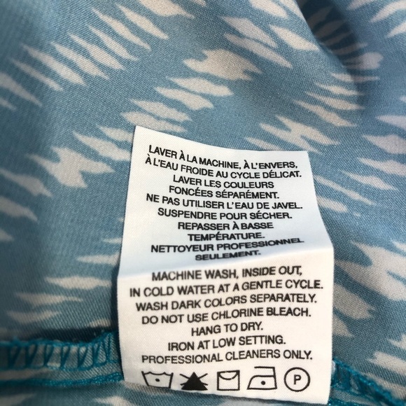 🎄Smart set short skirt blue/green boho M - Picture 9 of 9